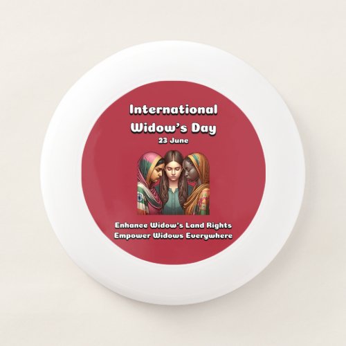 International Widows Day June 23 Wham_O Frisbee