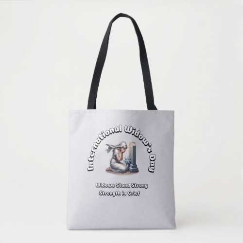 International Widows Day Strength in Grief Tote Bag