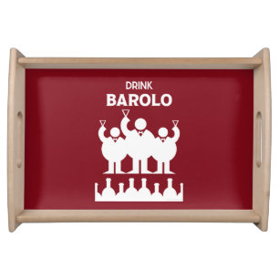 International Wine Days Barolo   Serving Tray