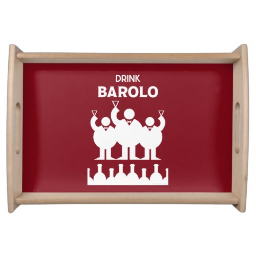 International Wine Days Barolo   Serving Tray
