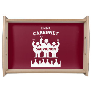 International Wine Days Cabernet Sauvignon Serving Tray