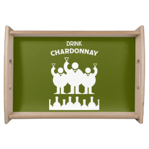 International Wine Days Chardonnay Serving Tray