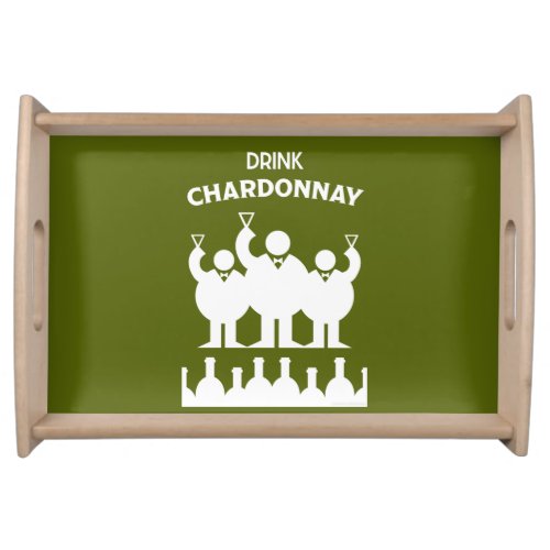 International Wine Days Chardonnay Serving Tray