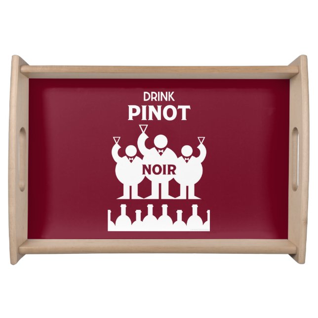 International Wine Days Pinot Noir  Serving Tray (Front)