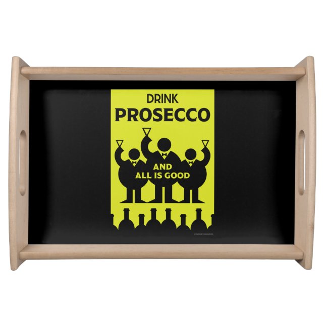 International Wine Days Prosecco   Serving Tray (Front)