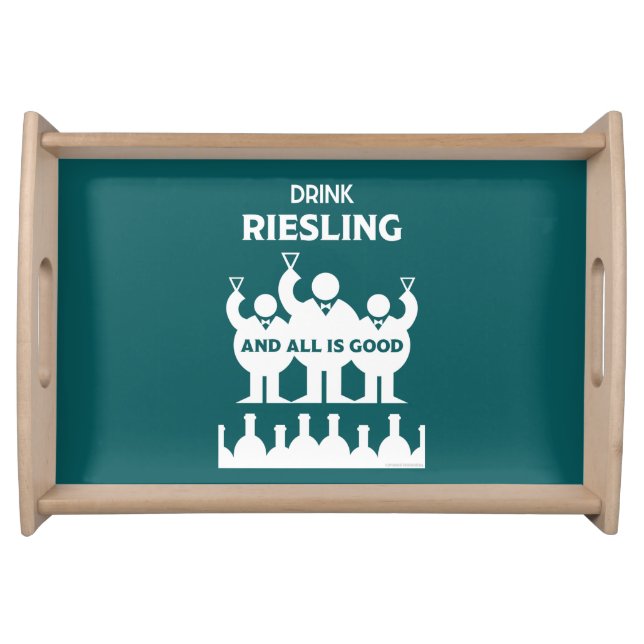 International Wine Days Reisling  Serving Tray (Front)