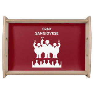 International Wine Days Sangiovese  Serving Tray