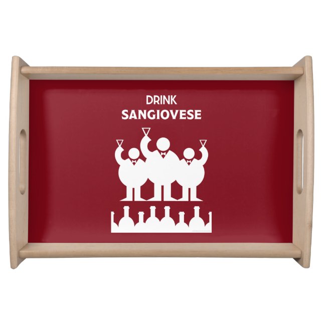 International Wine Days Sangiovese  Serving Tray (Front)