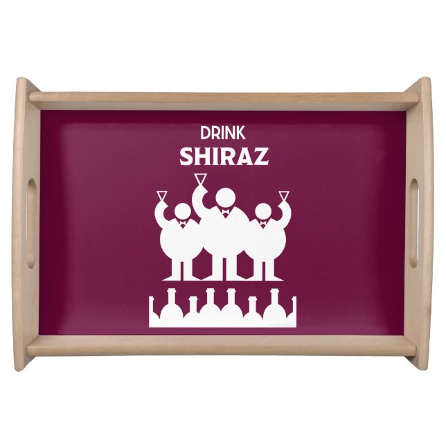 International Wine Days Shiraz   Serving Tray (Front)