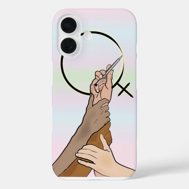International Women Empowerment iPhone Case (Back)