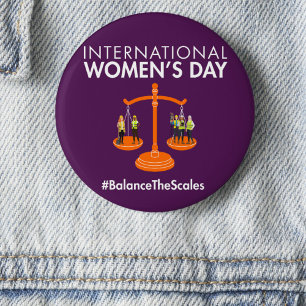 International Women’s Day 2026 Balance The Scales Button