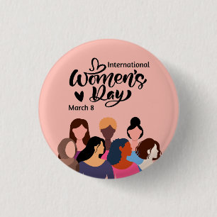 International Women’s Day 2026 Button