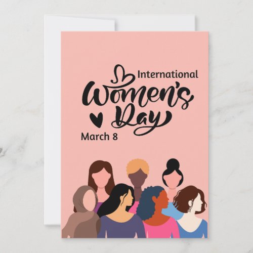 International Women’s Day 2026 Holiday Card International Women’s Day 2026 Holiday Card