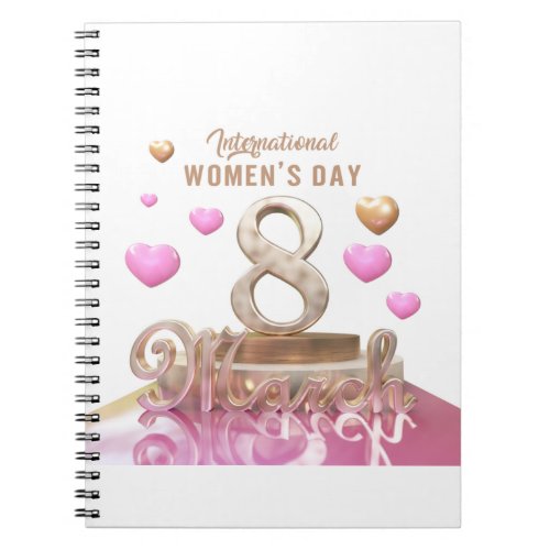 international women s day 8March Notebook