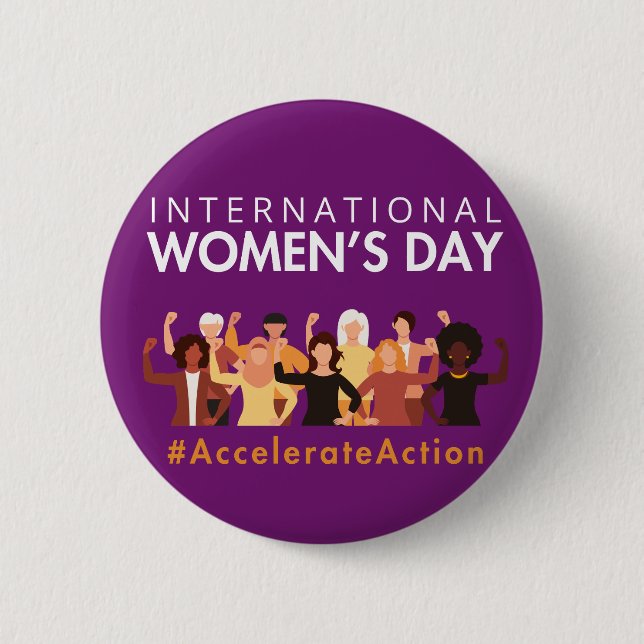 International Women’s Day Button (Front)