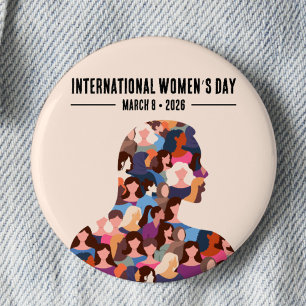 International Women’s Day Button