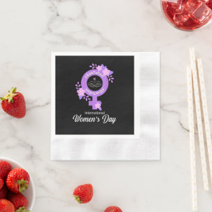 International Women’s Day March 8 Napkins