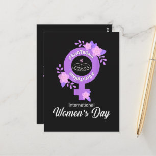 International Women’s Day March 8 Postcard