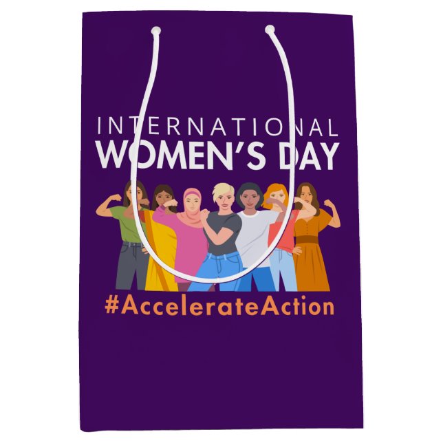 International Women’s Day Medium Gift Bag (Front)