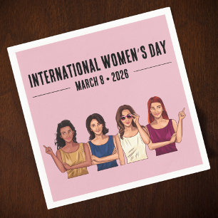International Women’s Day Napkins