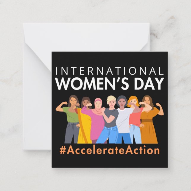 International Women’s Day Note Card (Front)
