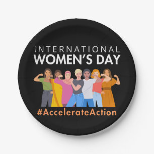 International Women’s Day Paper Plates