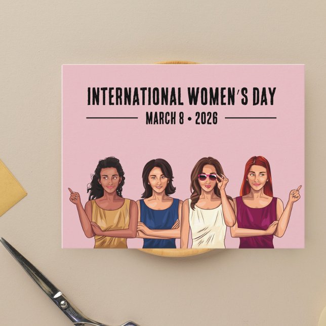 International Women’s Day Postcard (Creator Uploaded)