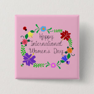 International Women's Day 2021 Button