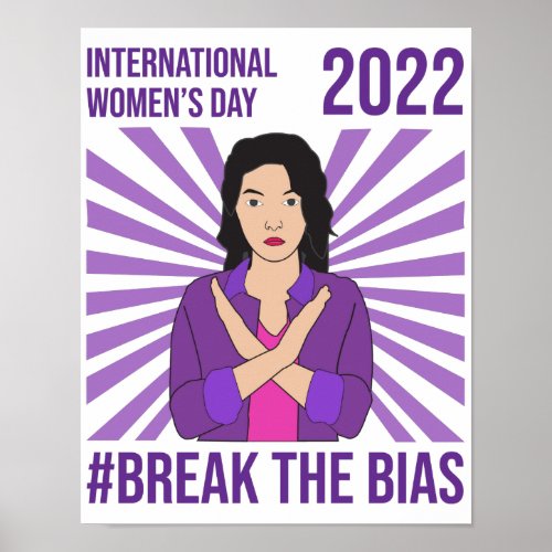INTERNATIONAL WOMENS DAY 2022 BREAK THE BIAS POSTER