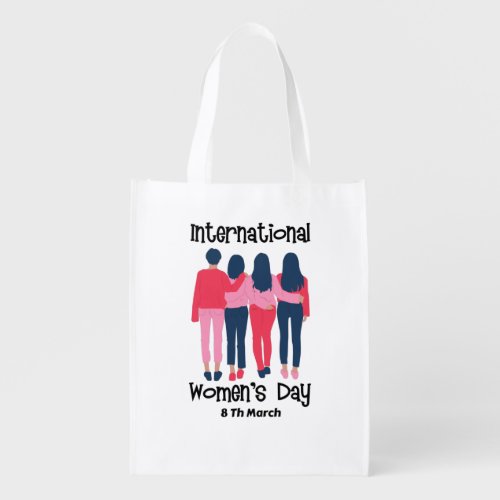 International Womens Day 2022 Break The Bias Swe Grocery Bag