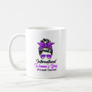 International Womens Day 2022 BreakTheBias 8 March Coffee Mug