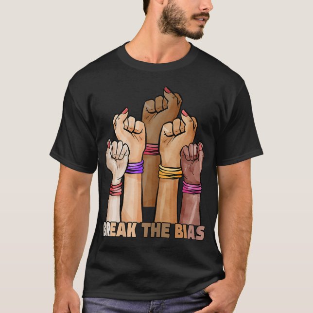 International Womens Day 2022 Gender Equality Brea T-Shirt (Front)