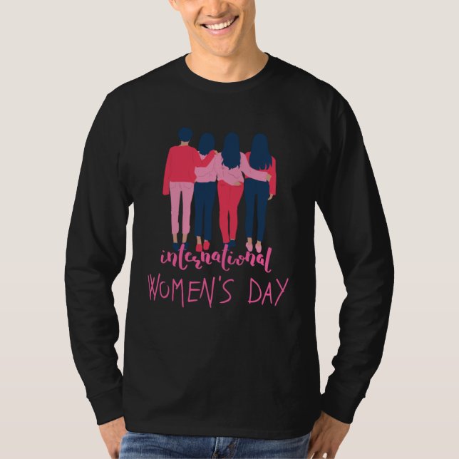 International Womens Day 2023 Embrace Equity 8 Mar T-Shirt (Front)