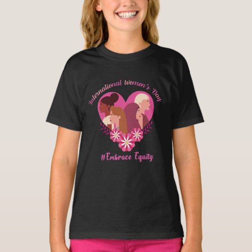 International Womens Day 2023 Embrace Equity T_Shirt