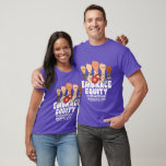 International Women's Day 2023 Embrace Equity T-Shirt<br><div class="desc">The 2023 Purple International Women's Day is March 8 2023 and the theme is Embrace Equity to help forge a gender-equal world. Celebrate and wear this garment to show your pride in #IWD by marching in a #IWD22 rally with your girlfriends, mother or sister. This International Women's Day #EmbraceEquity item...</div>