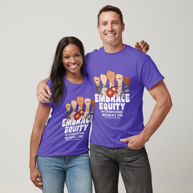 International Women's Day 2023 Embrace Equity T-Shirt (Unisex)