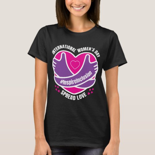 International Womens Day 2024 Inspire Inclusion T_Shirt