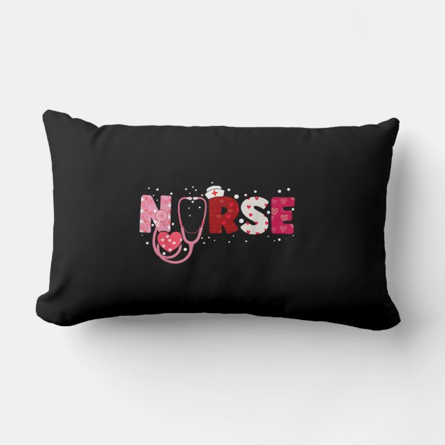 International Women's Day 2025 Accelerate Action F Lumbar Pillow (Front)