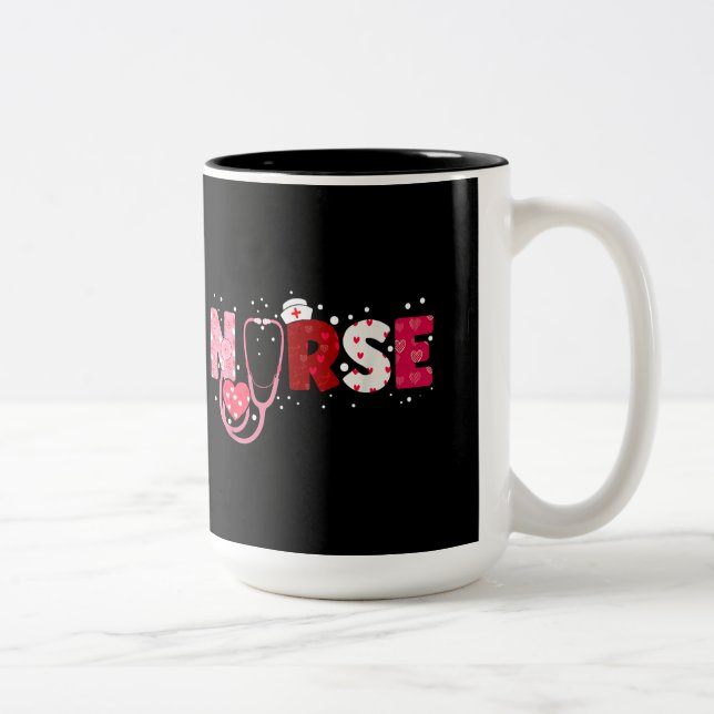 International Women's Day 2025 Accelerate Action F Two-Tone Coffee Mug (Right)