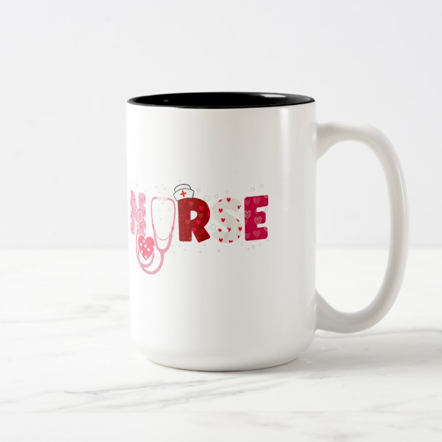 International Women's Day 2025 Accelerate Action F Two-Tone Coffee Mug (Right)