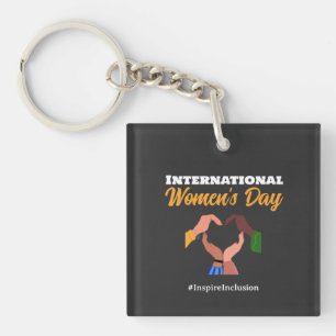 International Women's Day 2025 inclusion feminist Keychain