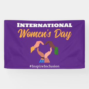 International Women's Day 2026 inclusion feminist Banner