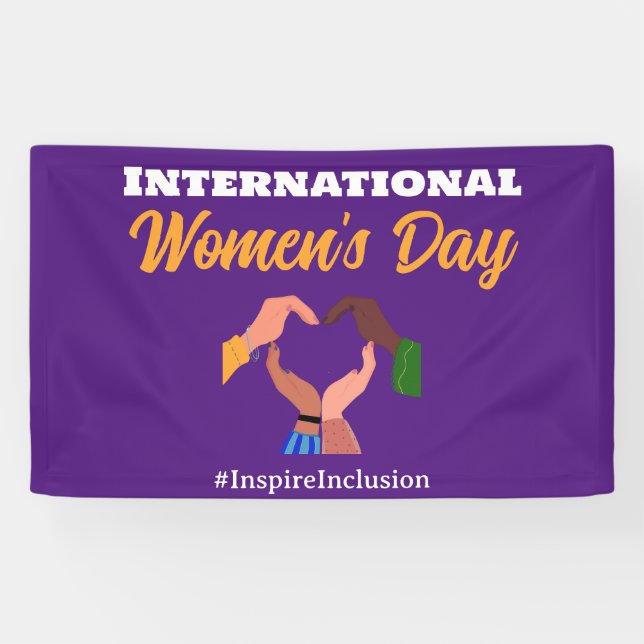  International Women's Day 2026 inclusion feminist Banner (Horizontal)
