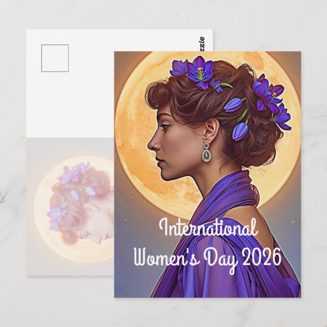  International Women's Day 2026 Postcard (Front/Back)