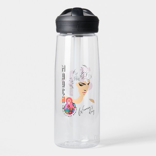 International Women's Day | 25oz Water Bottle (Front)