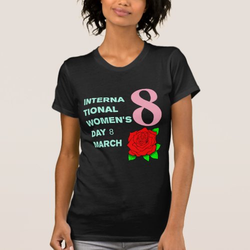 International Womens Day 8 march 2023 t_shirt