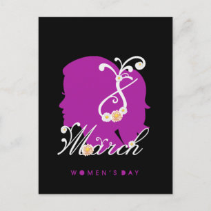 international women's day 8 march 2024 shirt postcard