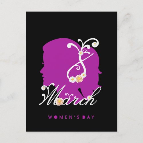 international womens day 8 march 2024 shirt  postcard