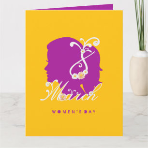 international women's day 8 march 2025 card