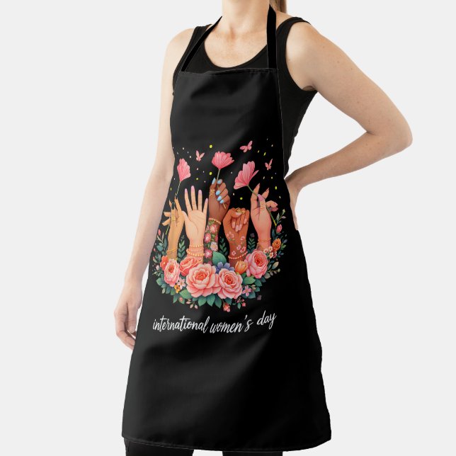 International Women's Day 8 March 2026 Apron (Insitu)